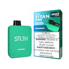 Stlth Titan Pro Disposable - Spearmint[Ontario Stamp]